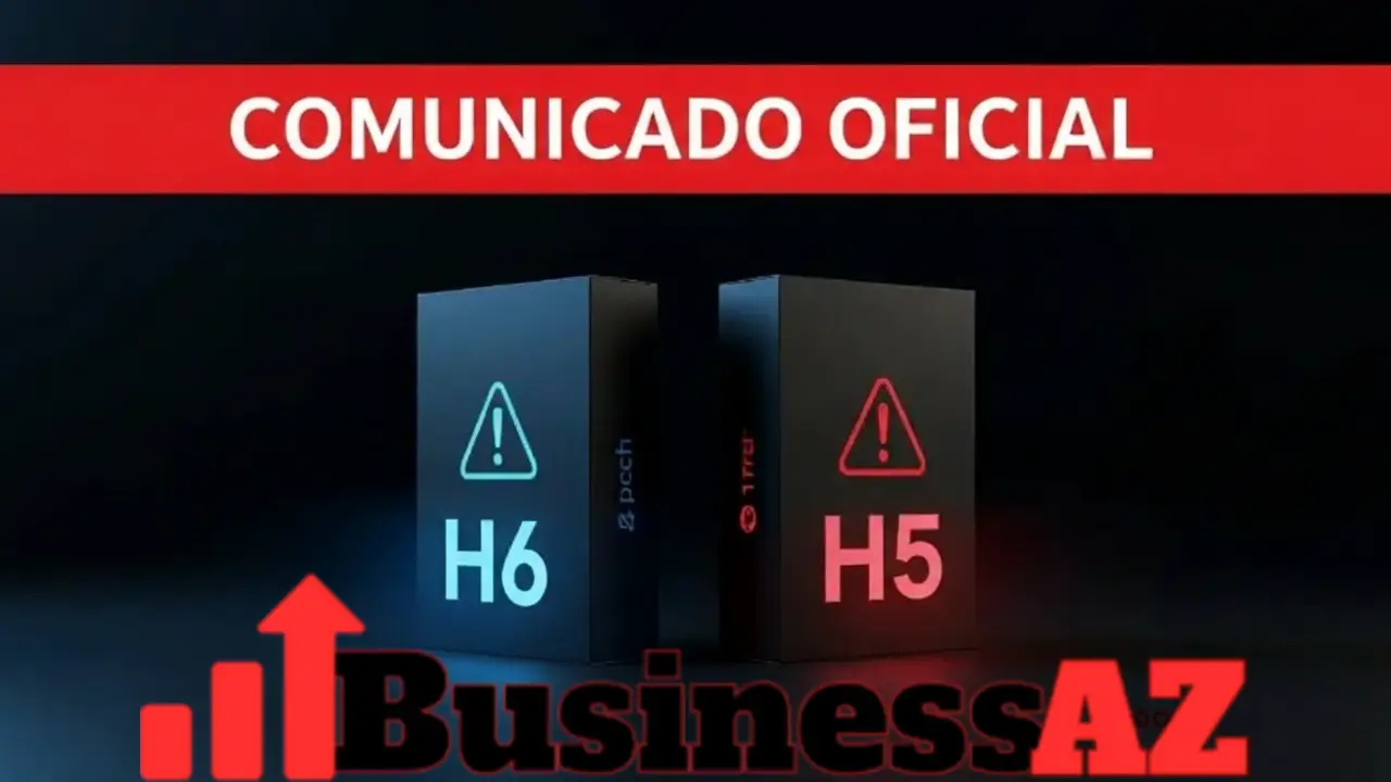 Leia mais sobre o artigo Comunicado Oficial – Situação dos Modelos H5 / H6