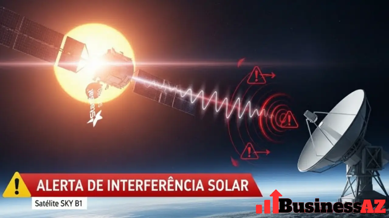 Leia mais sobre o artigo Alerta: Interferência Solar no Satélite SKY B1